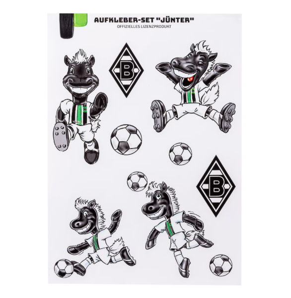 Borussia Mönchengladbach - Aufkleber - Set 'Jünter'